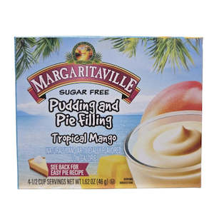 Dietary Specific Range Test Collection: Margaritaville Sugar Free Pudding & Pie Filling Tropical Mango
