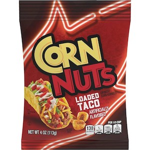Dietary Specific Range Test Collection: Kraft Corn Nuts Loaded Taco 4oz/113g