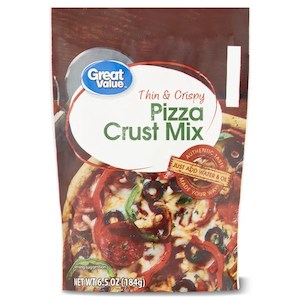 Baking: Great Value Thin & Crispy Pizza Crust 6.5oz/184g