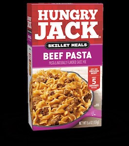 Hungry Jack Skillet Meals Beef Pasta 5.6oz/159g