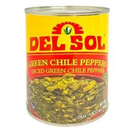 Meals: Del Sol Chile Verde Picardos Diced Chili 28oz/794g