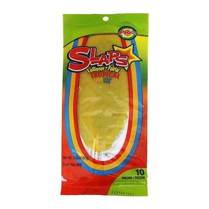 American Test Collection: Slaps Lollipops Tropical 10 piece