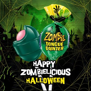 American Test Collection: Bon Bon Bum Zombie Assorted Lollipops 5 Pack