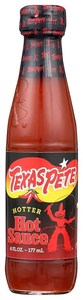 Sauce: Texas Pete Hotter Hot Sauce 6floz/177ml