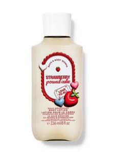 B&BW Body Lotion Strawberry Pound Cake 8oz/226g by Bath & Body Works
