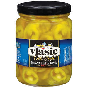 All In Stock: Vlasic Banana Pepper Rings Hot 12floz/355ml