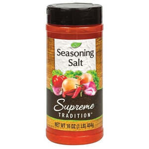 Supreme Tradition Seasoning Salt 16oz/454g