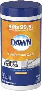 Dawn Disinfecting Wipes 75 pack