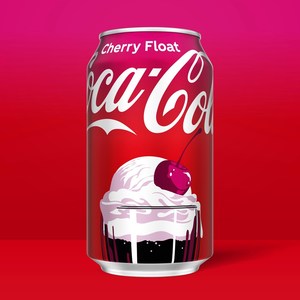 Coca Cola Cherry Float Zero LIMITED can 12floz/355ml **LIMIT 2**