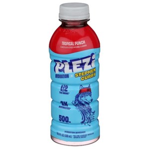 Plezi Hydration Tropical Punch by Stephen Curry 500ml