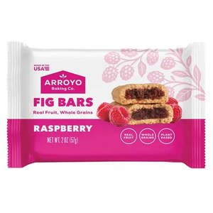 Arroyo Baking Co Fig Bars Raspberry Twin Pack 2oz/57g
