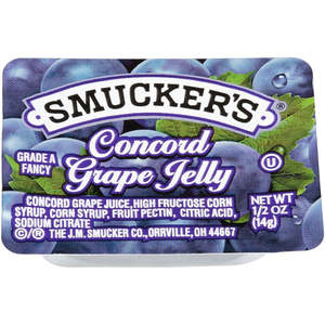 Smuckers Concord Grape Jelly Cups 10 pack