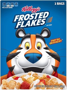 Kelloggs Frosted Flakes 2 Bags 55oz