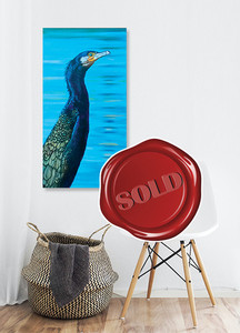 Products: The Black Shag - Original Painting Artismita