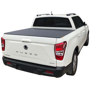 Clip On Ute Tonneau Cover to fit Ssangyong Musso SWB Dual Cab