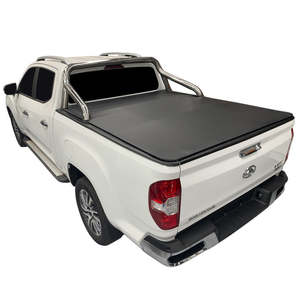 Clip On Ute Tonneau Cover to fit LDV T60 Mega Tub with Factory Chrome Sports Bar&hellip;
