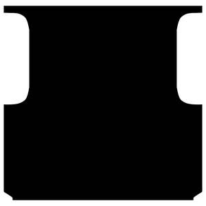 Rubber Ute Mat to fit JAC T9 Dual Cab 2024 to Current - Suits Spray On Liner Or No Liner