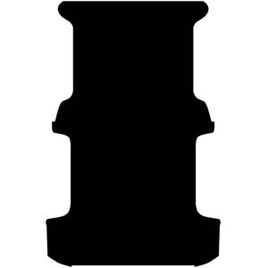 Rubber Van Mat to fit Toyota HiAce LWB With Passenger Door Steps June 2019 to Current