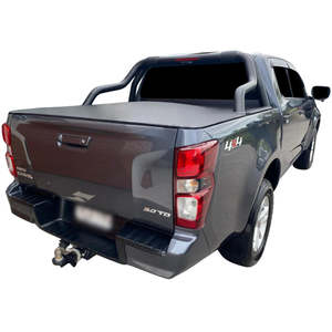 Isuzu: Roll Up Cover to fit Isuzu D-Max Dual Cab with Sports Bars - September 2020 to Current Ute Tonneau