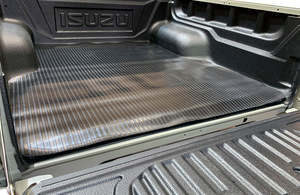 Isuzu: Tough Rubber Ute Mat to Suit: Isuzu D-Max Space Cab with Factory Liner Fitted - September 2020 to Current