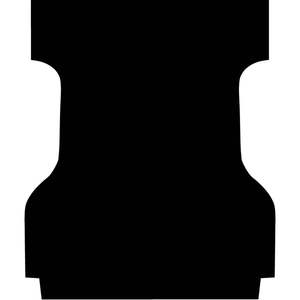 Mazda: Rubber Ute Mat to suit Mazda BT-50 Super Cab November 2011 to September 2020 - Suits Spray On Liner Or No Liner