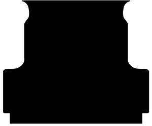 Rubber Ute Mat to fit Nissan Navara Dual Cab NEW NP300 D23 ( With Factory Ute Li&hellip;