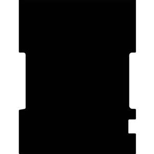 Ford Falcon: Rubber Ute Tub Mat to suit Ford Falcon AU BA BF -  1999 - May 2008 (Suits Factory Plastic Tub Liner)