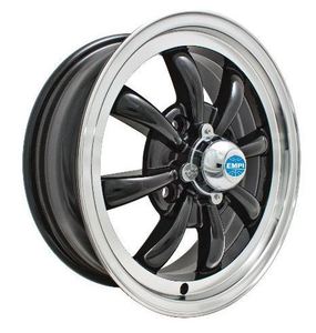 Products: Wheel Gt-8 Black With Polished Lip, 4 / 130