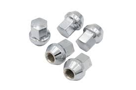 Chrome Steel Lug nuts M12 60Deg