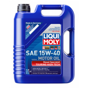 Liqui Moly Diesel Special Oil Touring High Tech SAE 15W-40 5 Litre