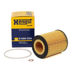 Hengst: Genuine Hengst BMW Engine Oil Filter and Seal Kit