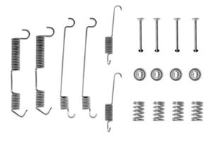 New: BMW Brake Shoe Springs Kit Rear