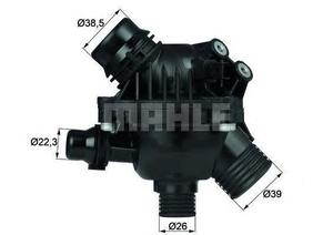 Thermostats: Genuine BEHR BMW Thermostat and Housing Engine Coolant Water