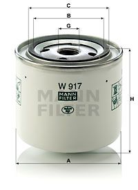 Mann Filter: Genuine Mann Volvo Engine Oil Filter