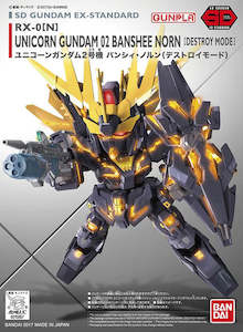 gundam: SD Gundam EX-Standard Unicorn Gundam 02 Banshee Norn (Destroy Mode)