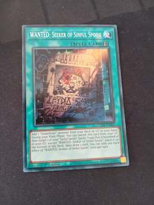 Yugioh Singles: WANTED: Seeker of Sinful Spoils