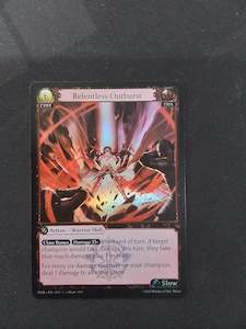 Relentless Outburst (Foil)