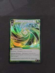 Spirit of Serene Wind (Foil)