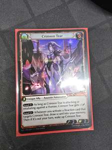Grand Archive Singles: Crimson Tear - Foil