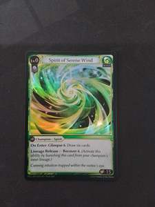 Spirit of Serene Wind (FTC 003 UR Foil)