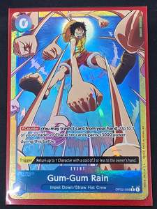 One Piece Singles: Gum-Gum Rain (OP02-068, Alt)