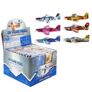 Clearance Items: Glider Plane Mini Model MYO 2pc 10asst 70 x 105mm - Box of 50