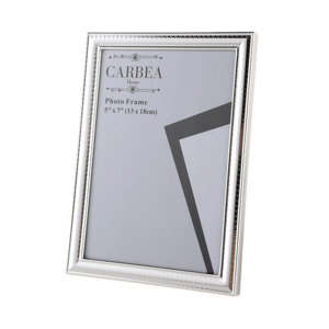Picture Frames: Silver Picture Frame v3 5"x 7"