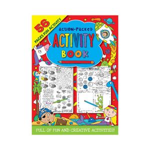 Sale Toys Stationary: Activity Book Action Packed 56pgs A4
