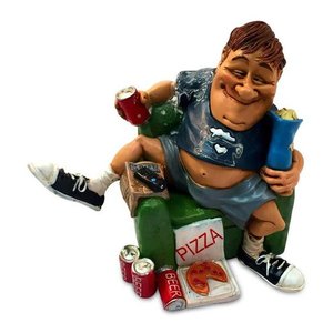 Men's Republic Comical Dude Décor - The Couch Potato