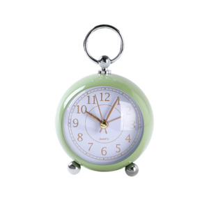 Alarm Clock Round - Green