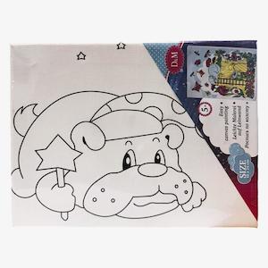 Art DIY Canvas Painting Kit 2 Designs - Set of 2