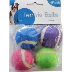 Clearance Items: Pet Tennis Balls Mini 4 pc