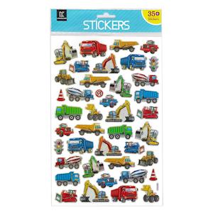 Stickers Laser Heavy Machinery 347x196mm