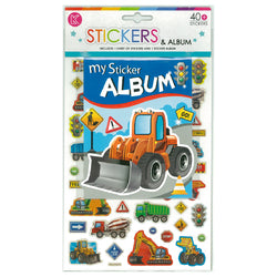 Arts Crafts Stationery: Sticker Album Diggers 235 x 160mm